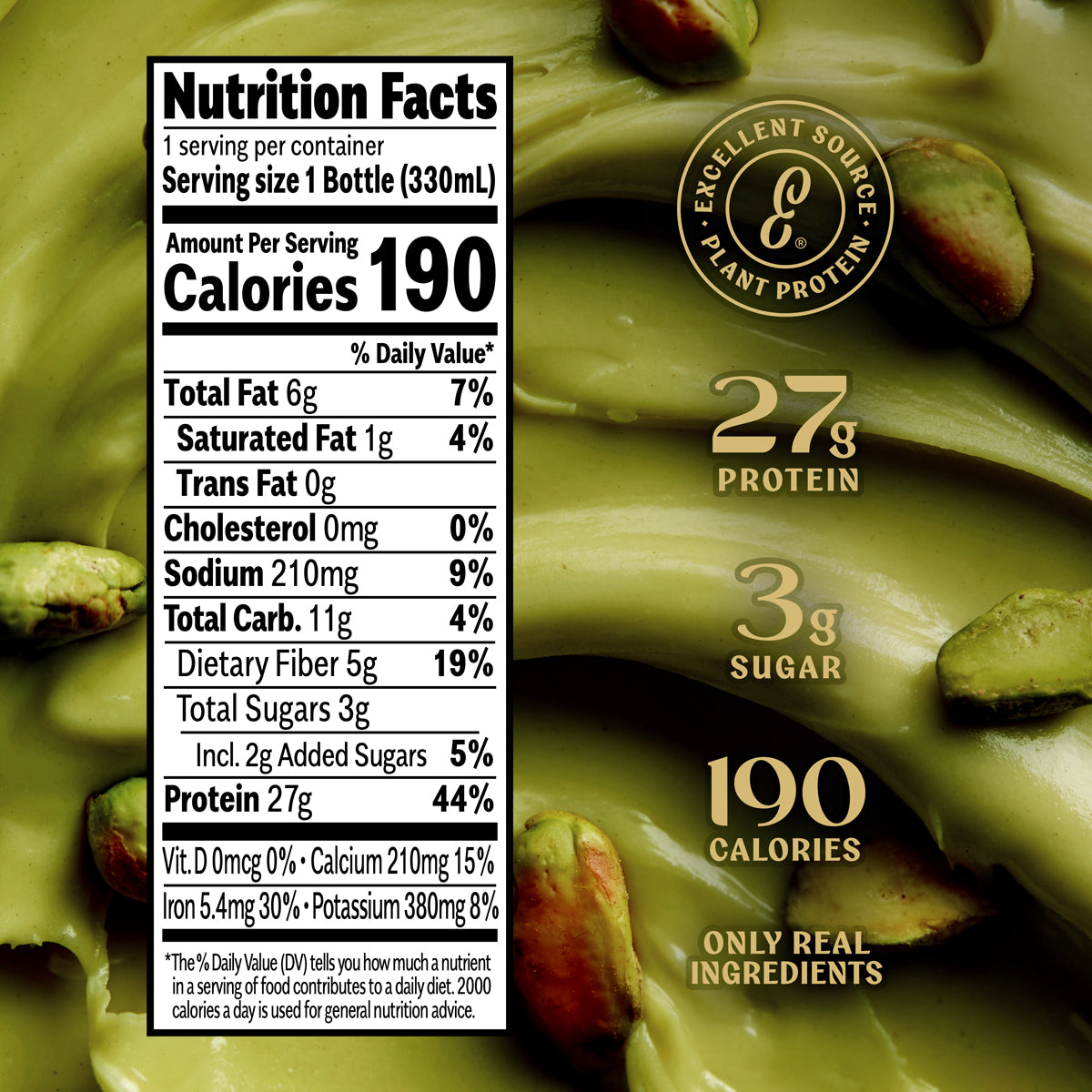 Clean Protein Pistachio – Elmhurst 1925 Wholesale
