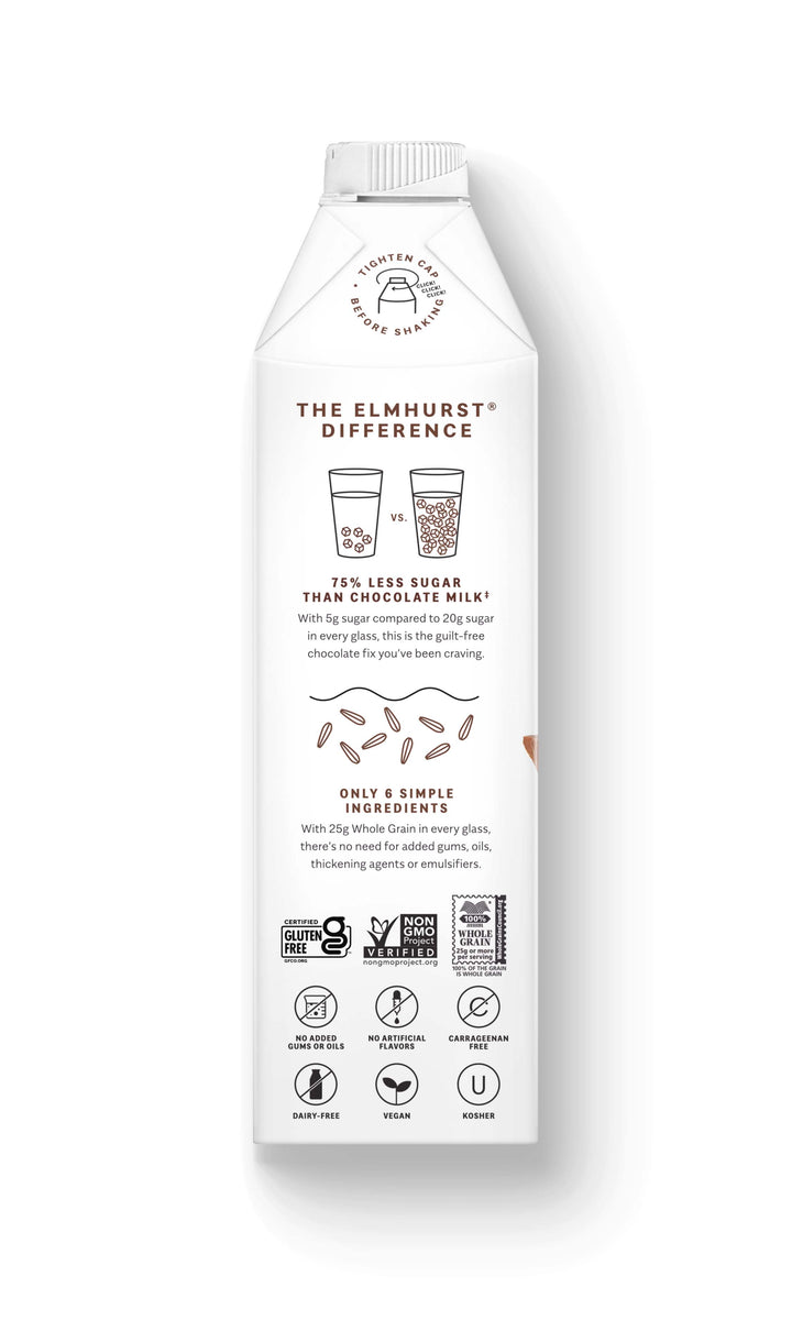 Elmhurst Milked Oats Milk Substitute, Unsweetened
