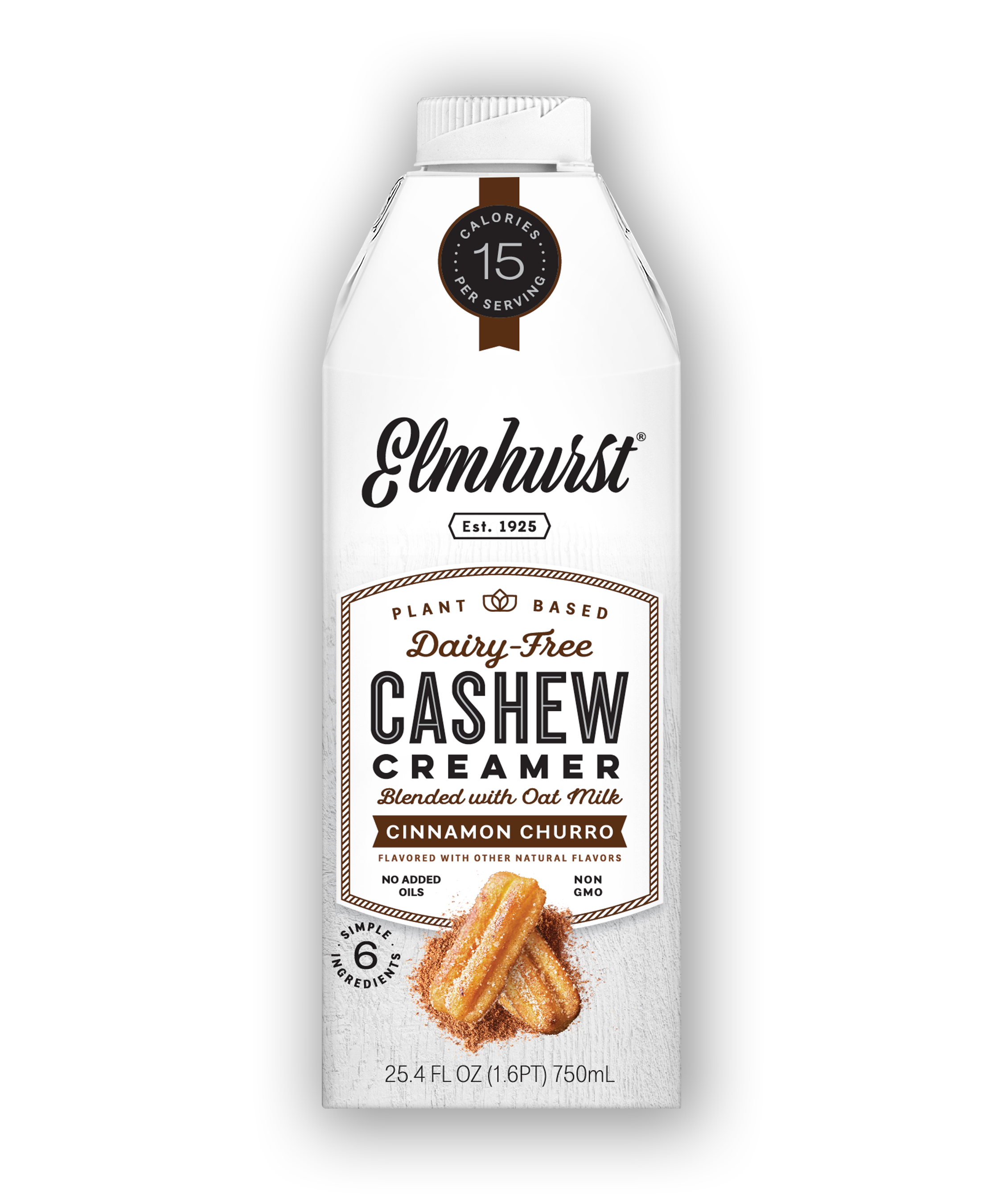 エルモサセリュー スプレモクリーム Cinnamon Churro Cashew Creamer | Elmhurst 1925 – Elmhurst 1925