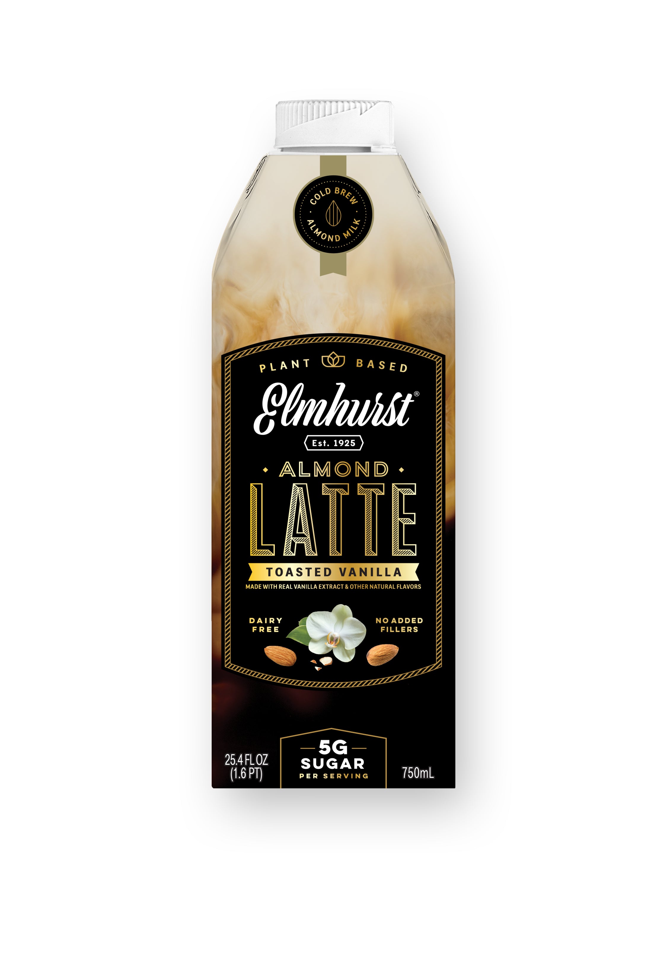 Toasted Vanilla Almond Milk Latte | Creamy, Delicious & Dairy