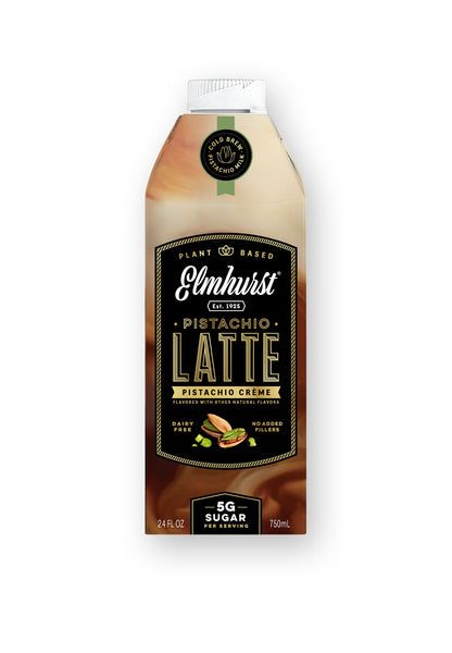 Pistachio Crème Latte | Sweet, Creamy & Dairy-Free - Elmhurst 1925