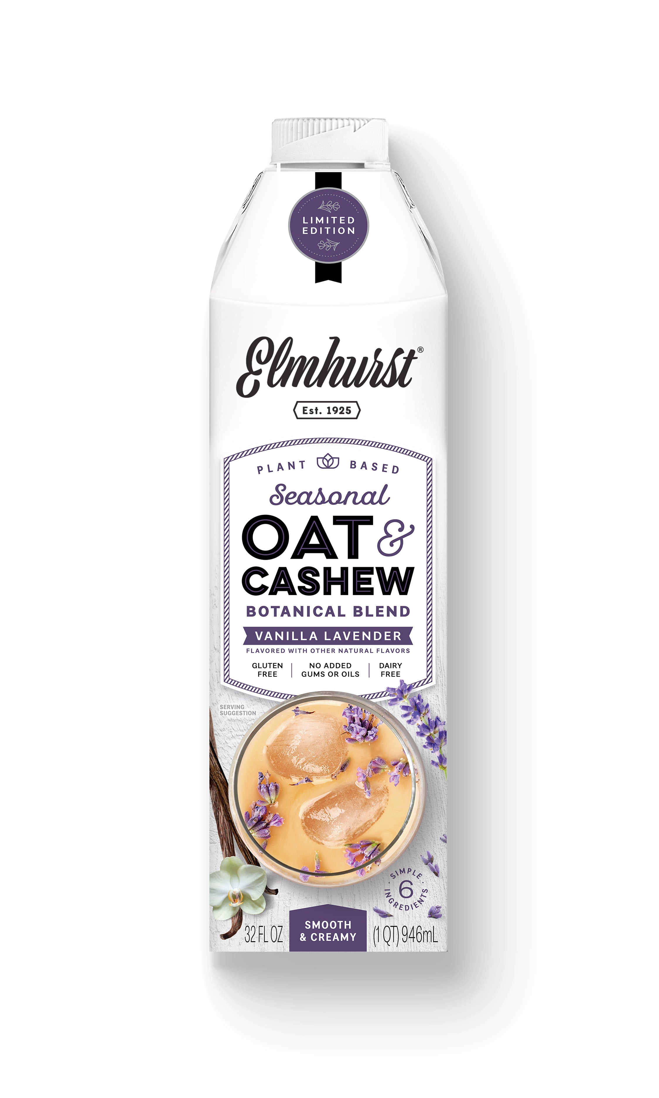 Vanilla Lavender Botanical Blend 32oz | Elmhurst Wholesale